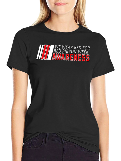 Red Ribbon Awareness T-Shirt