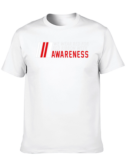 Red Ribbon Awareness T-Shirt