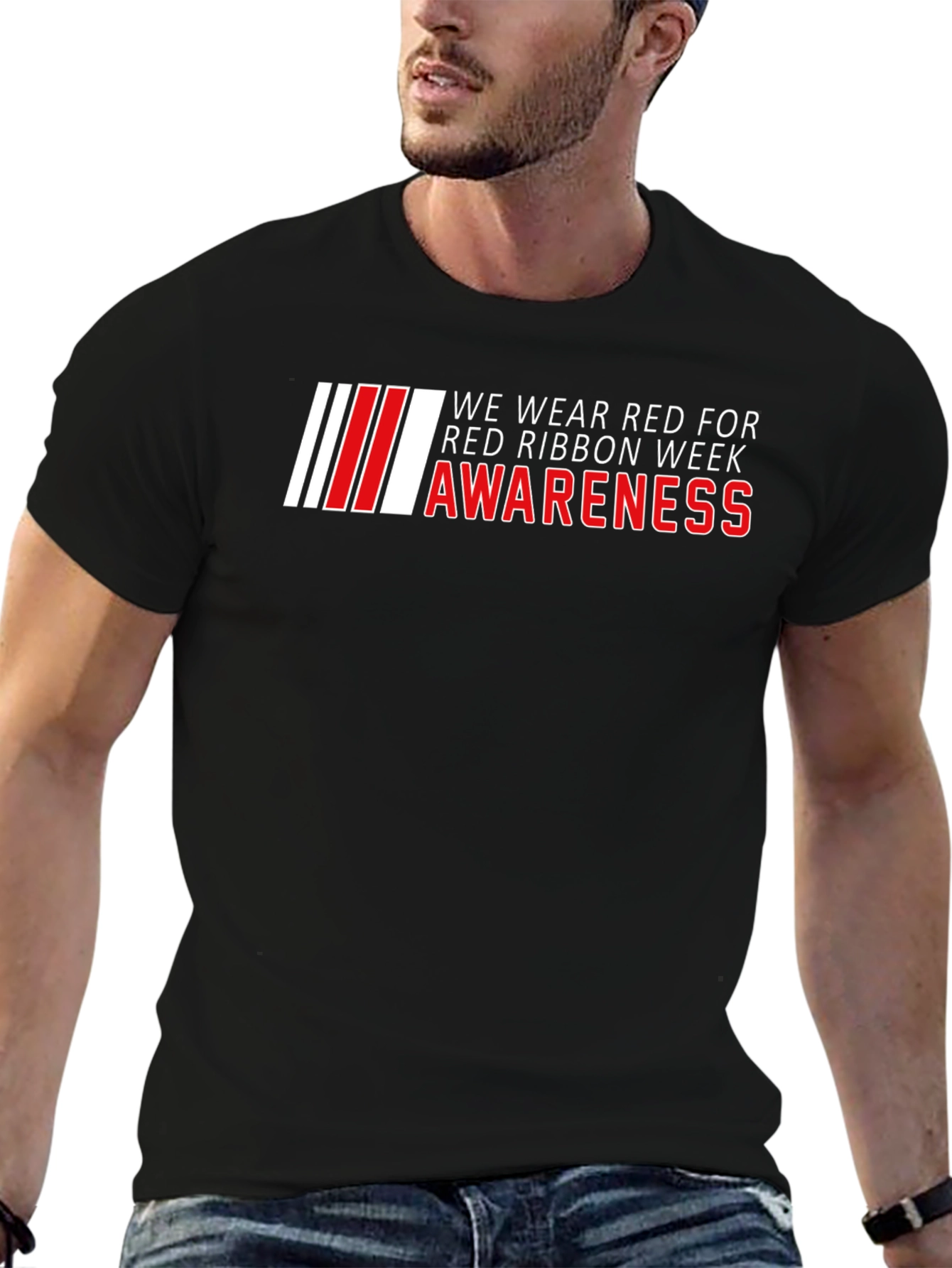Red Ribbon Awareness T-Shirt