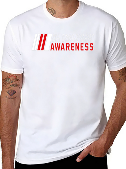 Red Ribbon Awareness T-Shirt