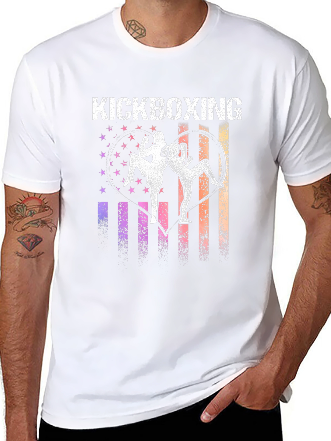 Kickboxing Heart Graphic Tee - Unisex