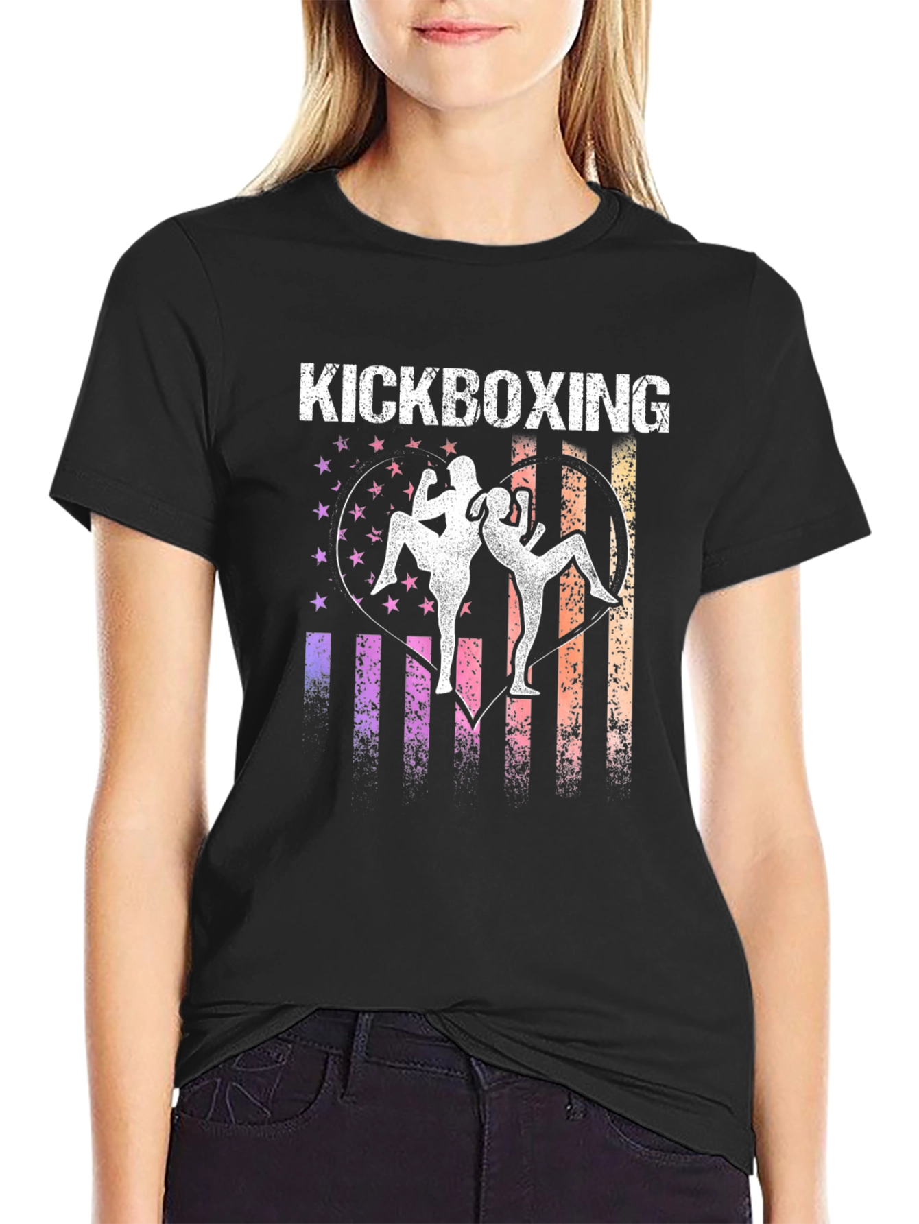 Kickboxing Heart Graphic Tee - Unisex