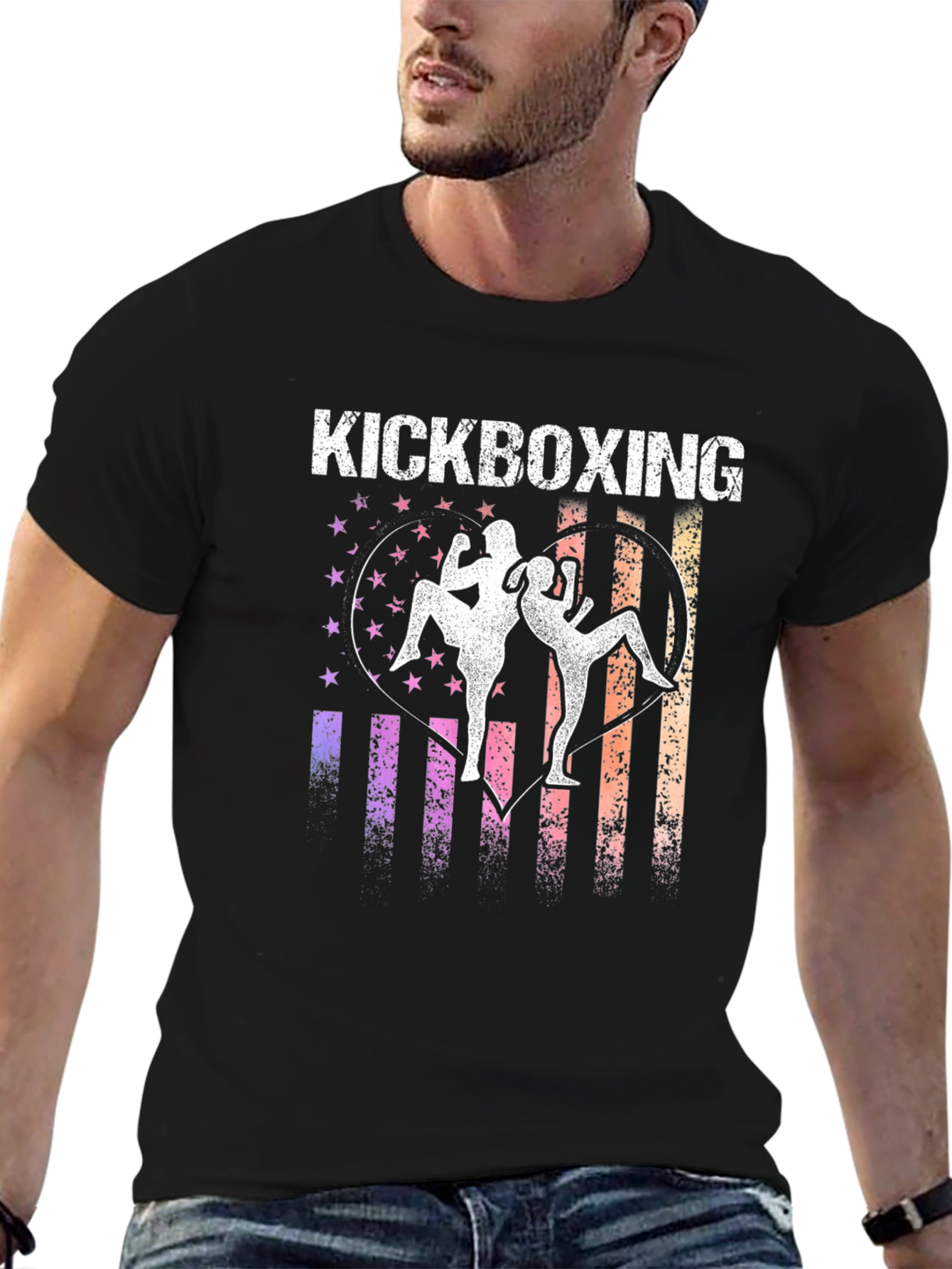 Kickboxing Heart Graphic Tee - Unisex