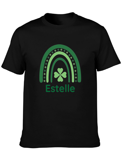 Estelle St. Patricks Day Rainbow Clover Tee