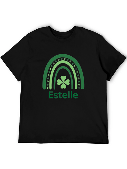 Estelle St. Patricks Day Rainbow Clover Tee