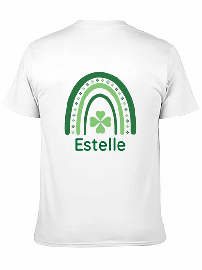 Estelle St. Patricks Day Rainbow Clover Tee