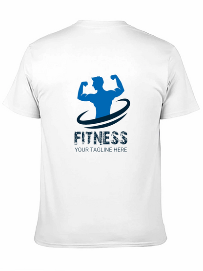 Mens Fitness Graphic T-Shirt - Black