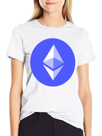 Ethereum Logo Graphic T-Shirt - Crypto Fashion