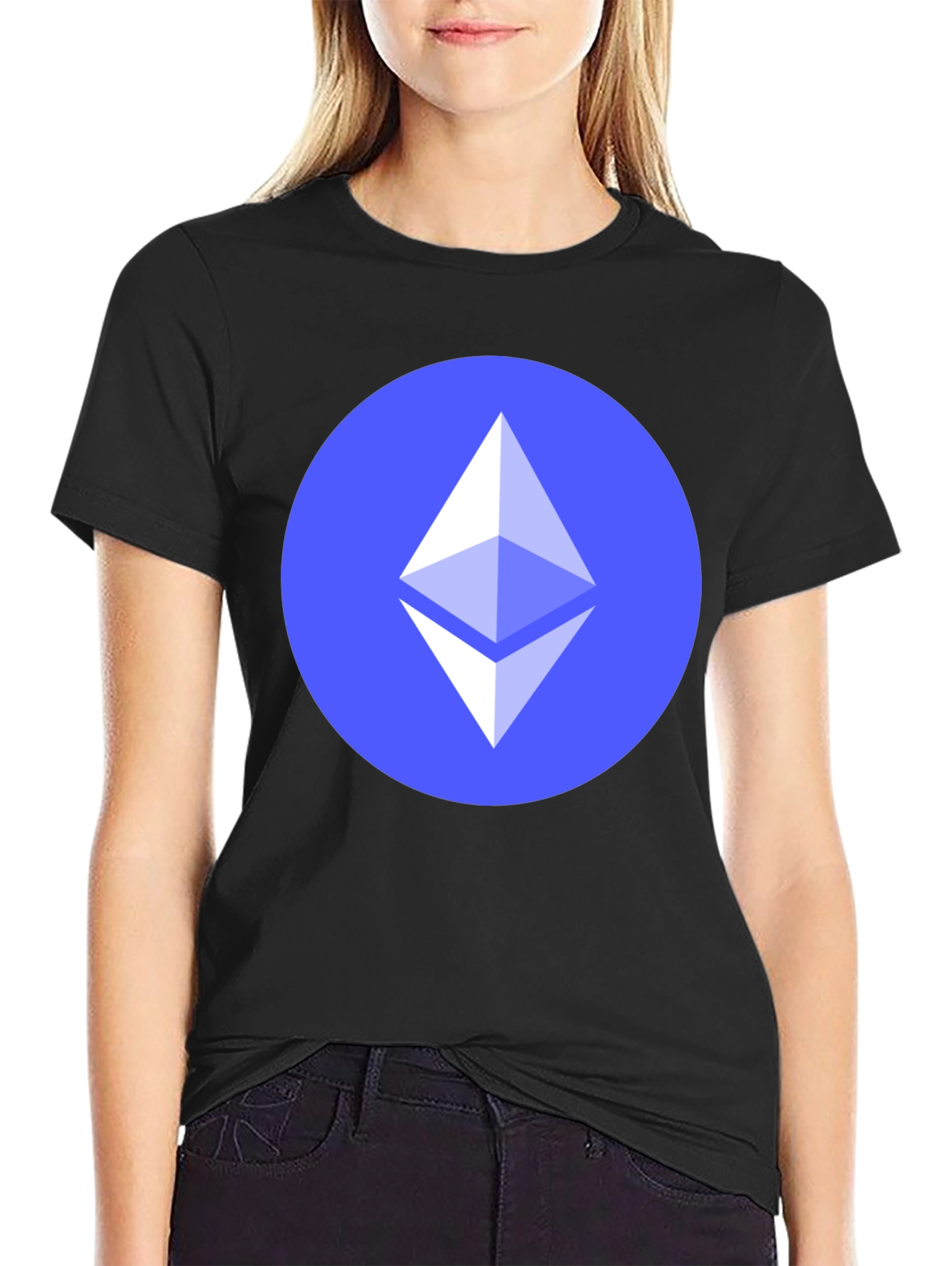 Ethereum Logo Graphic T-Shirt - Crypto Fashion