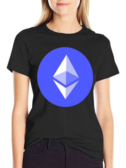 Ethereum Logo Graphic T-Shirt - Crypto Fashion
