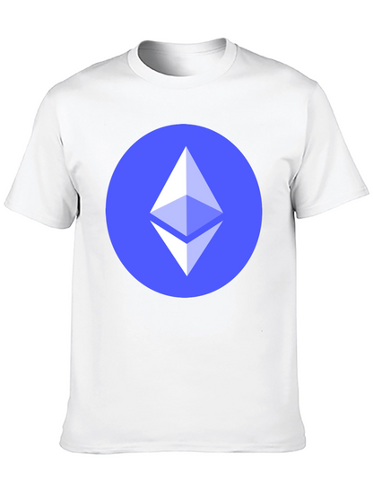 Ethereum Logo Graphic T-Shirt - Crypto Fashion