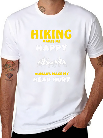 Hiking Makes Me Happy T-Shirt
