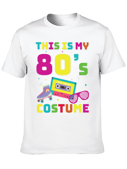 80s Costume T-Shirt - Retro Party Style