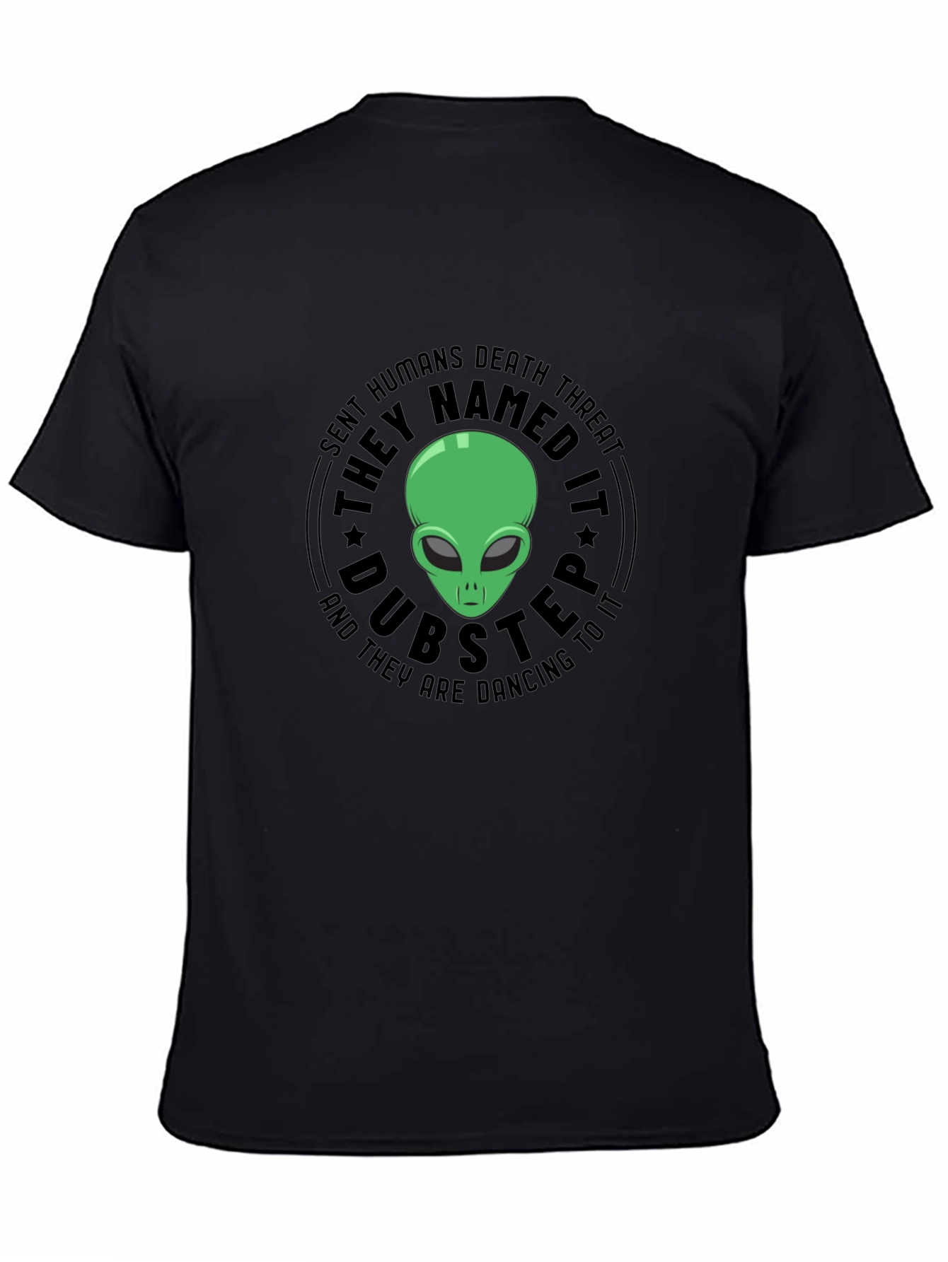 Dubstep Alien Graphic Tee