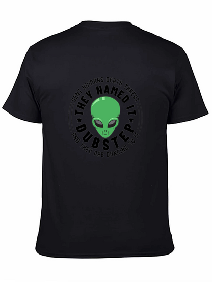 Dubstep Alien Graphic Tee