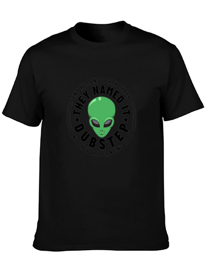 Dubstep Alien Graphic Tee