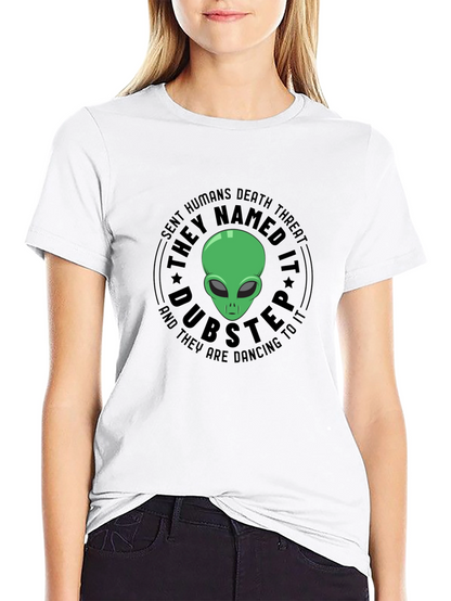 Dubstep Alien Graphic Tee