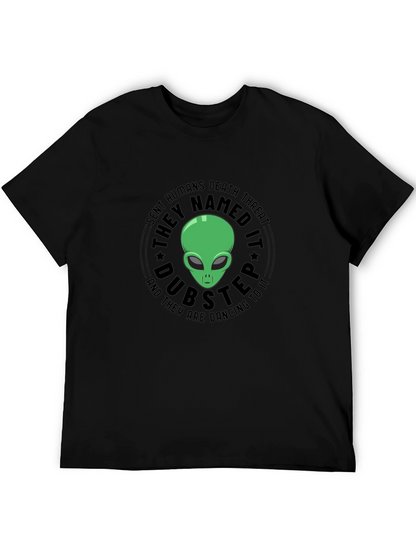 Dubstep Alien Graphic Tee