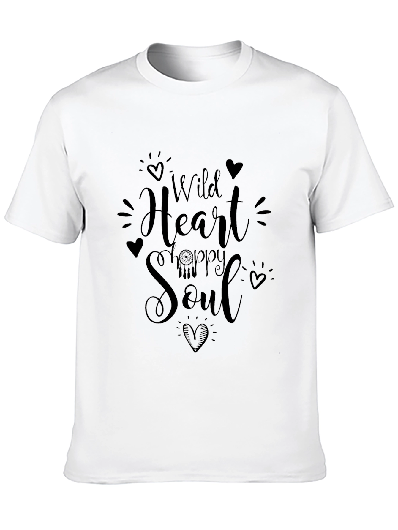 Wild Heart Happy Soul Graphic T-Shirt