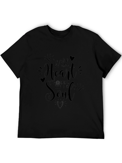 Wild Heart Happy Soul Graphic T-Shirt