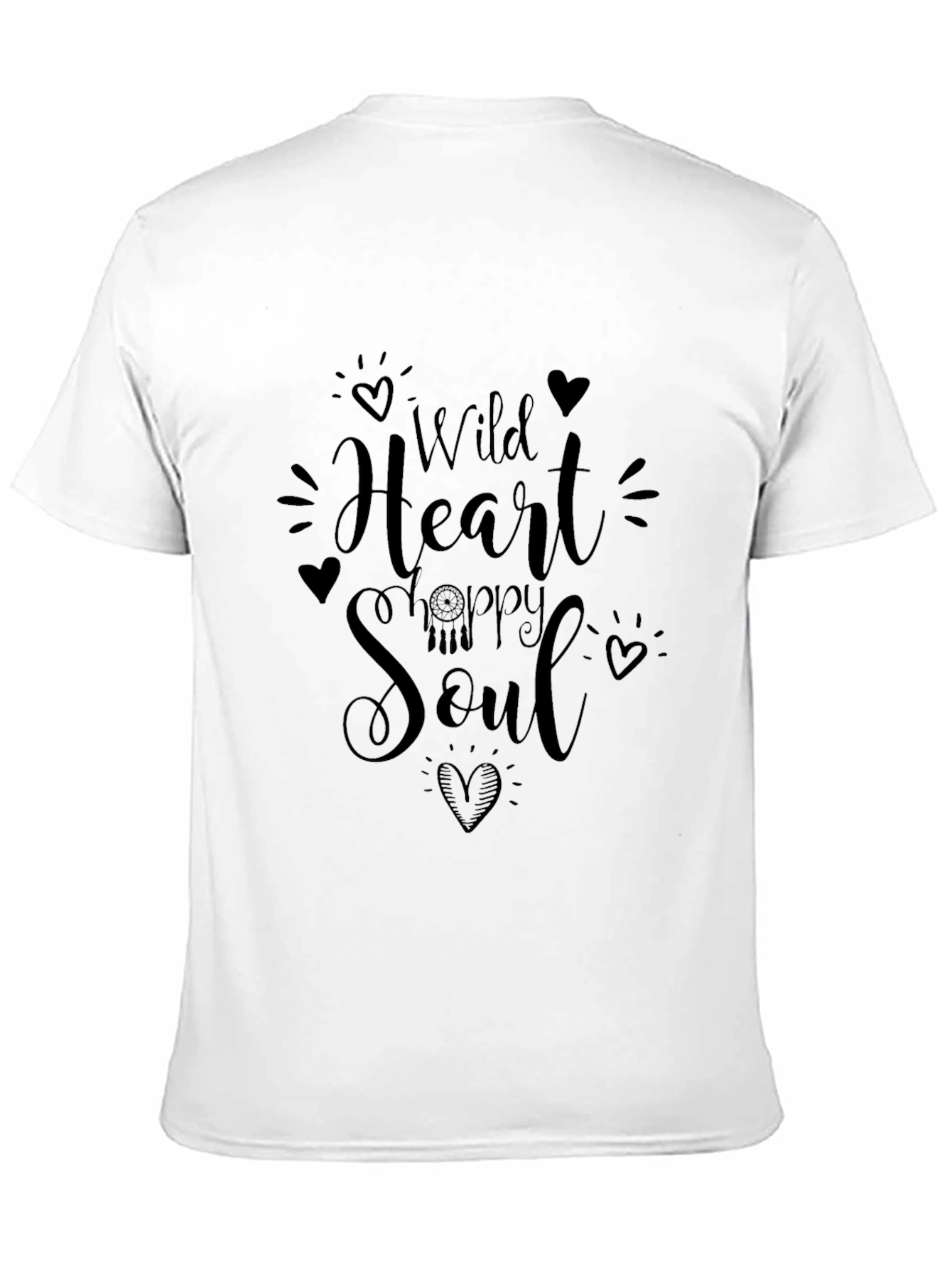 Wild Heart Happy Soul Graphic T-Shirt
