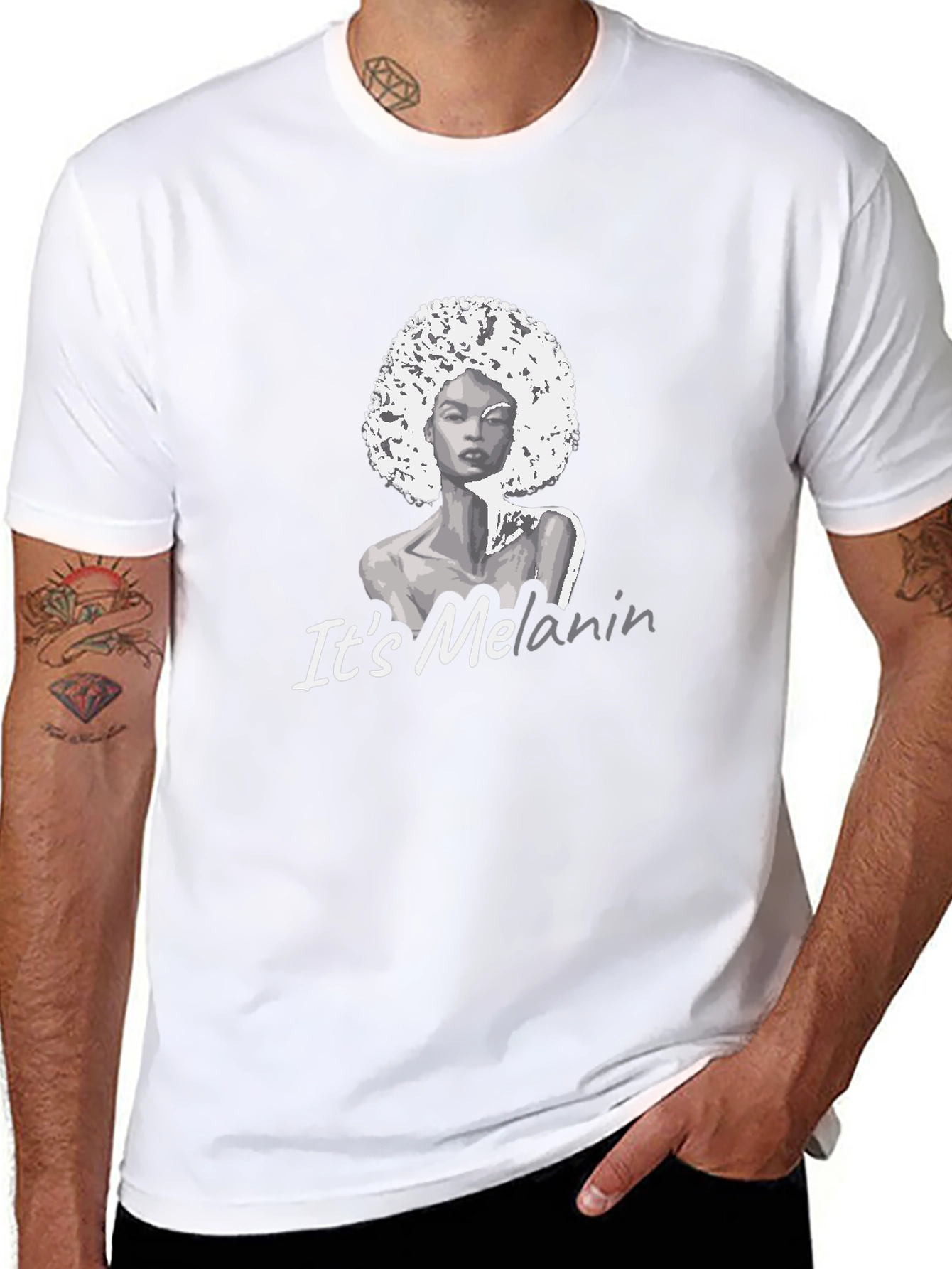 Its Melanin Black T-Shirt
