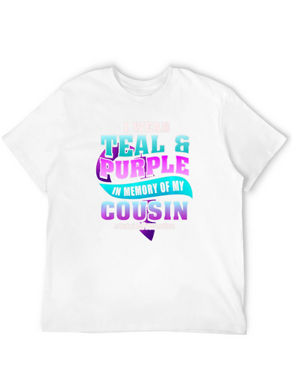 Teal & Purple Suicide Prevention Awareness T-Shirt