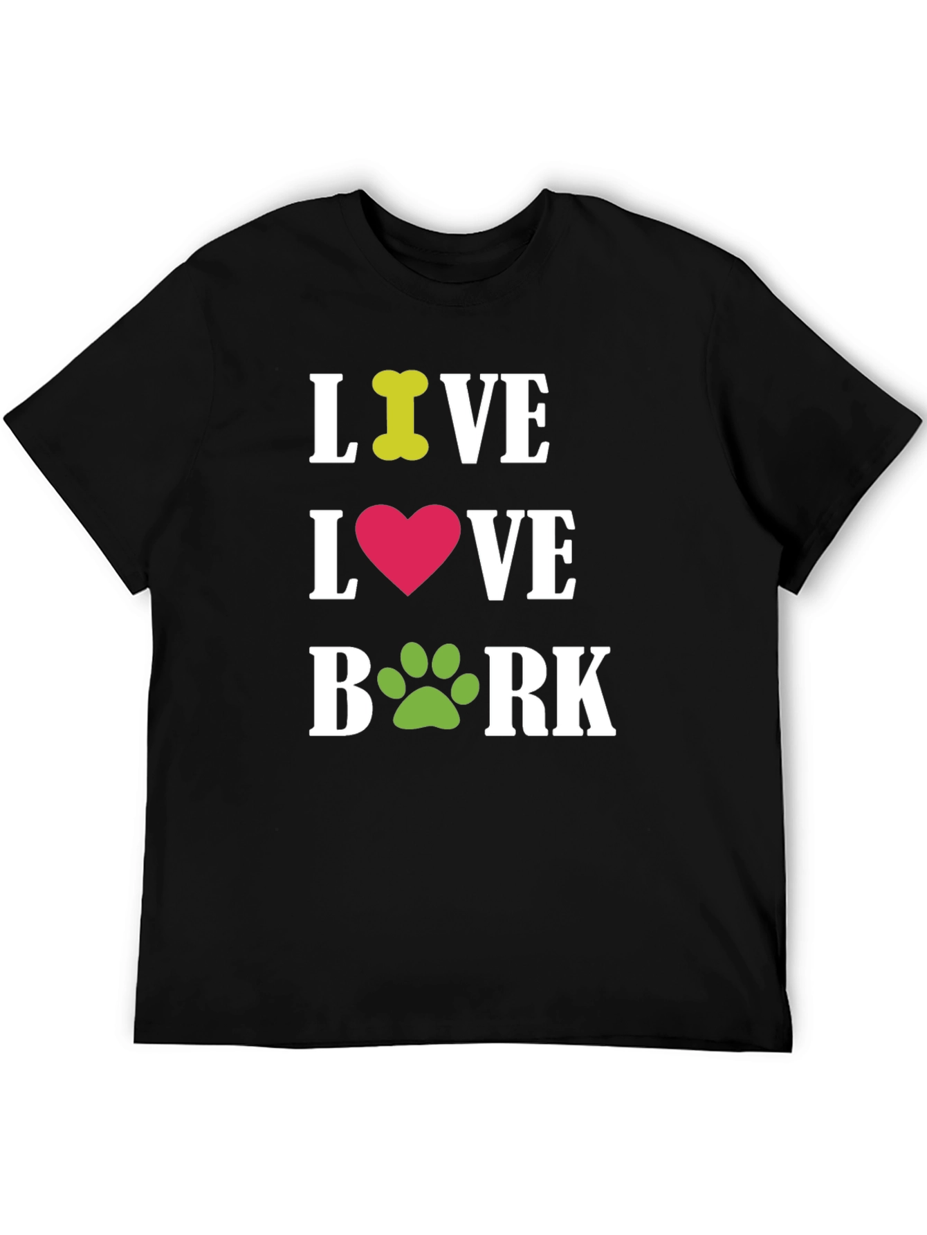 Live Love Bork Dog T-Shirt