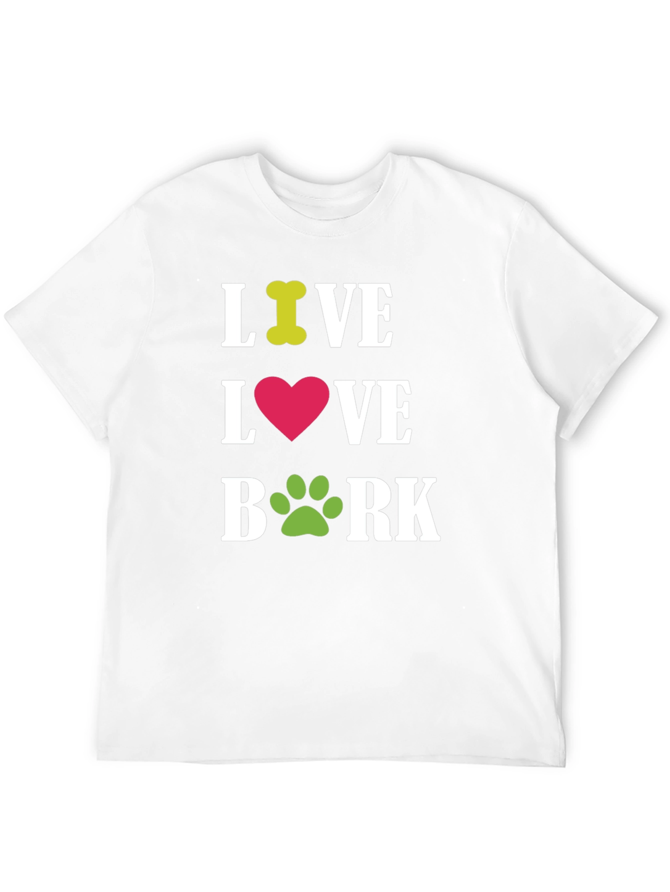 Live Love Bork Dog T-Shirt