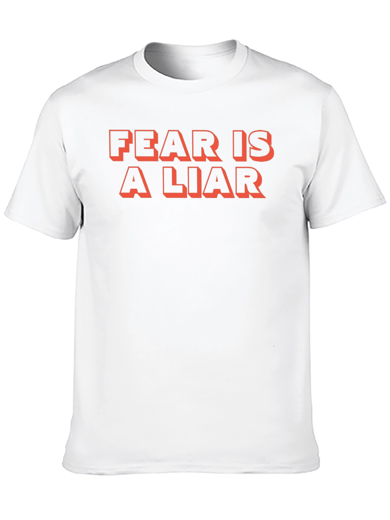 Fear Is A Liar Graphic Tee - Black