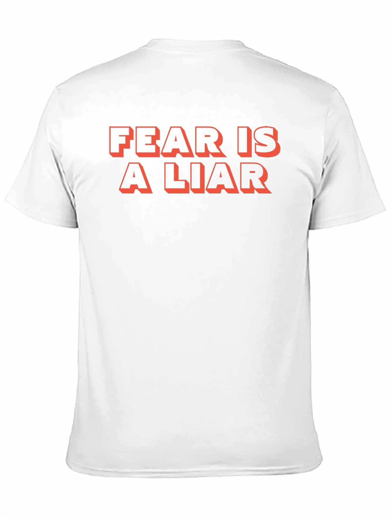 Fear Is A Liar Graphic Tee - Black