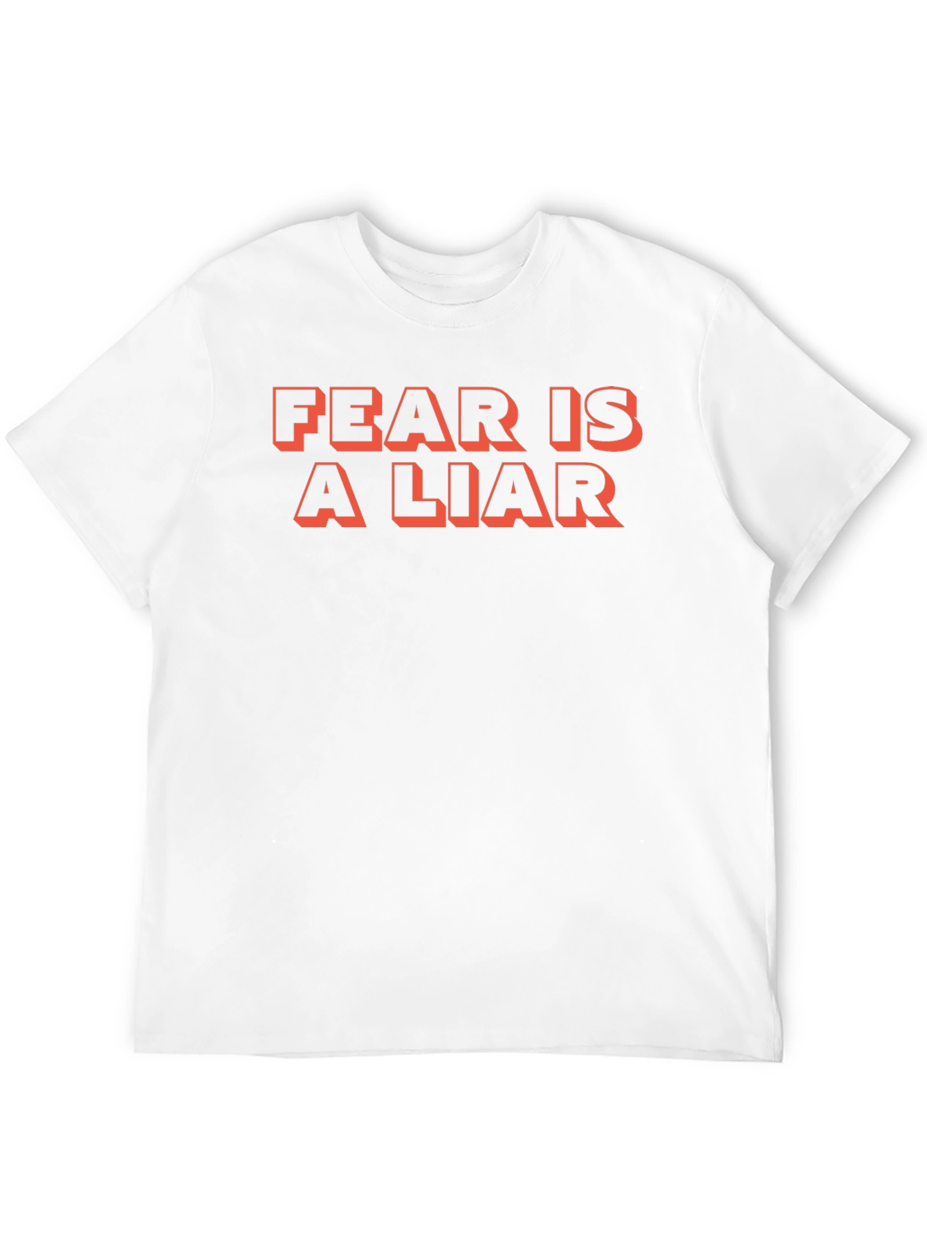 Fear Is A Liar Graphic Tee - Black