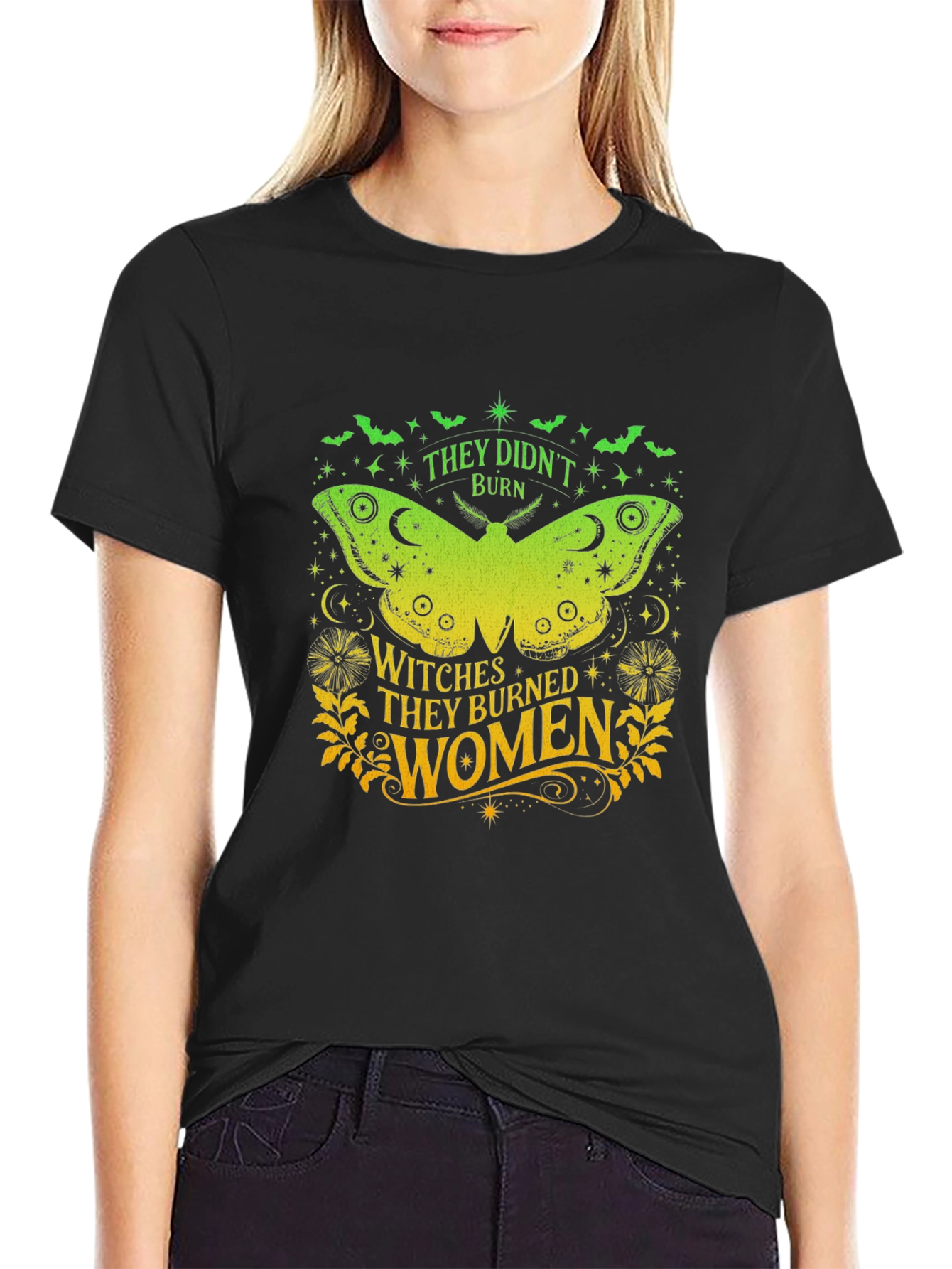 Witches Burned Women Graphic T-Shirt
