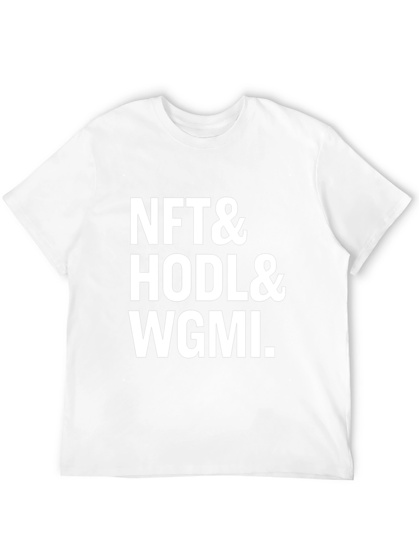 NFT HODL WGMI Black Graphic Tee