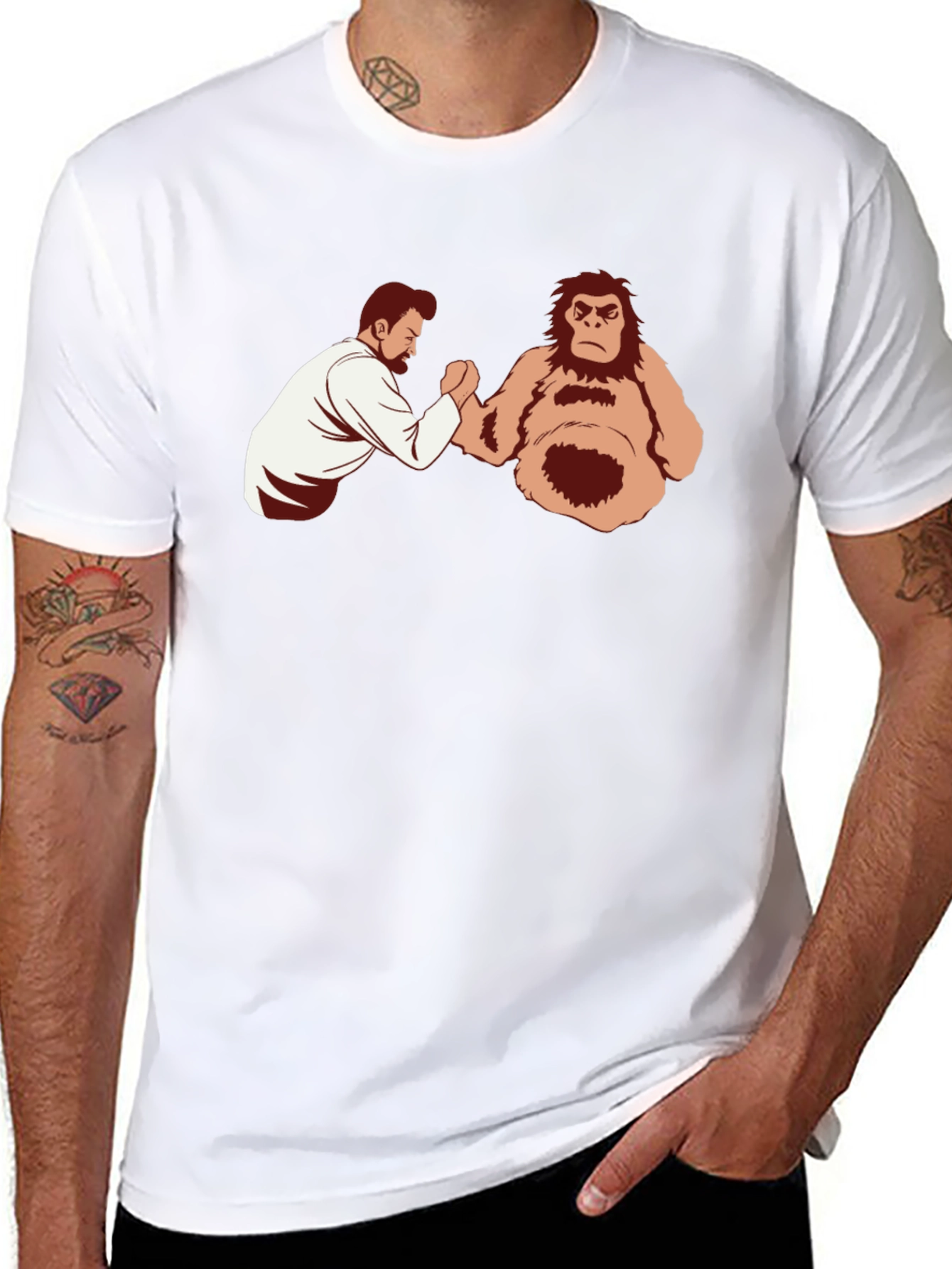 Arm Wrestling Champ Graphic T-Shirt