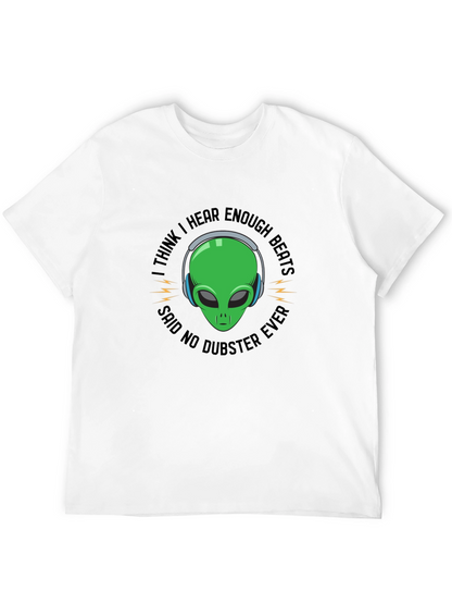 Dubstep Alien Graphic T-Shirt - Funny EDM Music Tee