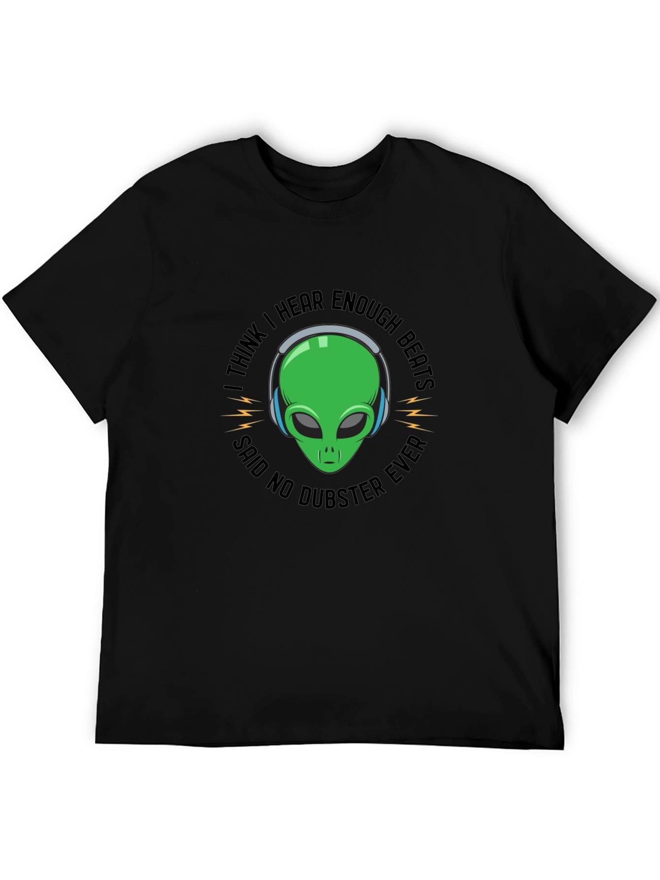 Dubstep Alien Graphic T-Shirt - Funny EDM Music Tee