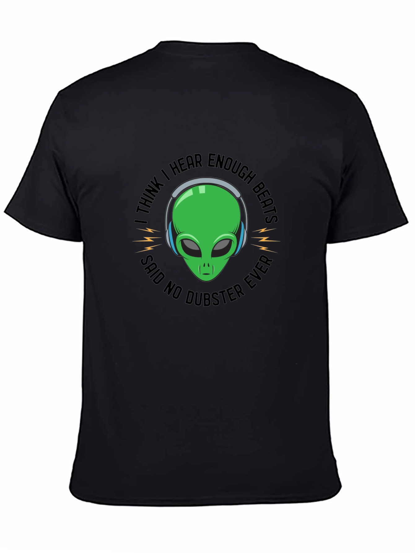 Dubstep Alien Graphic T-Shirt - Funny EDM Music Tee