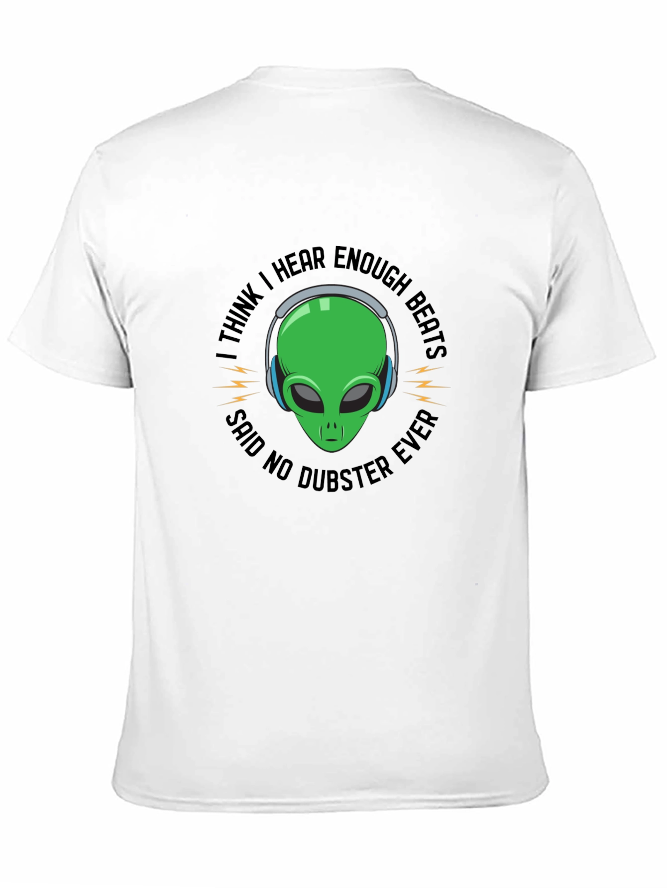 Dubstep Alien Graphic T-Shirt - Funny EDM Music Tee