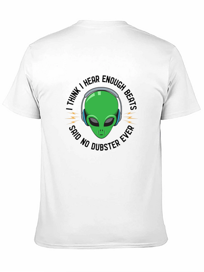 Dubstep Alien Graphic T-Shirt - Funny EDM Music Tee