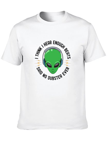 Dubstep Alien Graphic T-Shirt - Funny EDM Music Tee