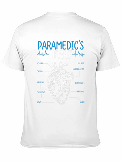 Paramedics Heart T-Shirt - Caring Humane and Warm!