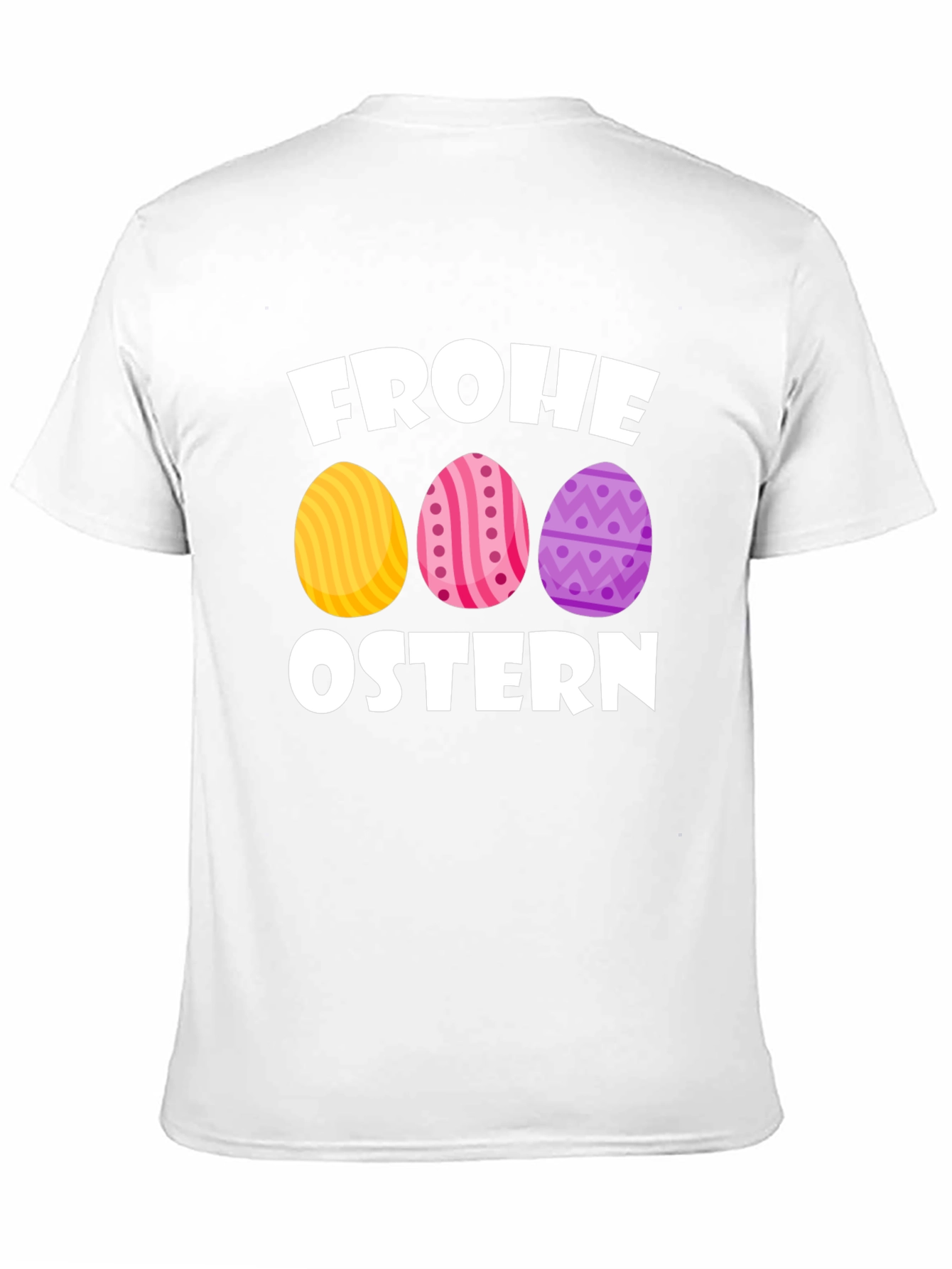 Frohe Ostern Easter Egg T-Shirt - Black