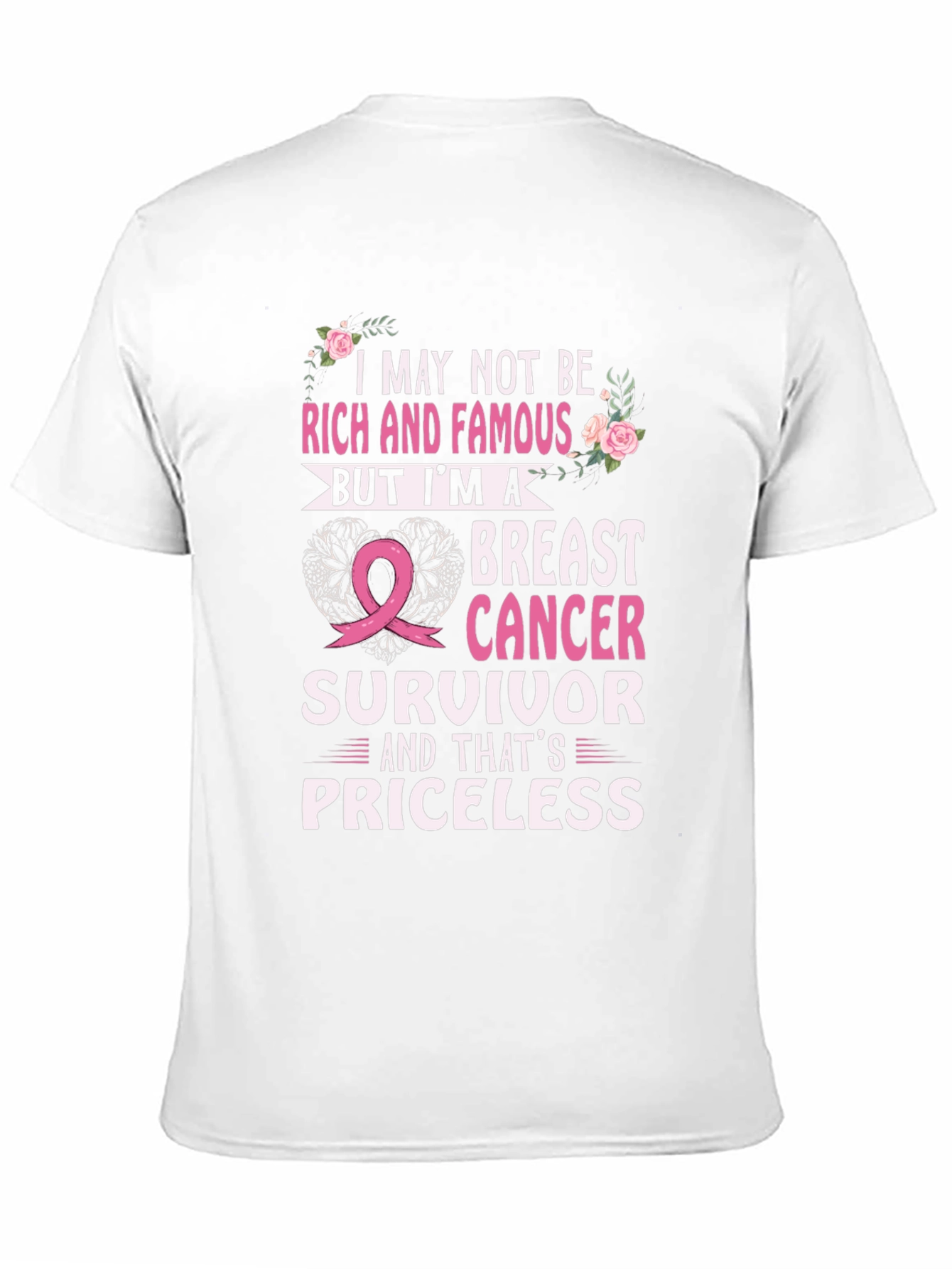Breast Cancer Survivor T-Shirt - Awareness Ribbon