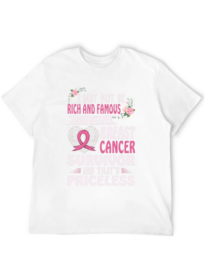 Breast Cancer Survivor T-Shirt - Awareness Ribbon