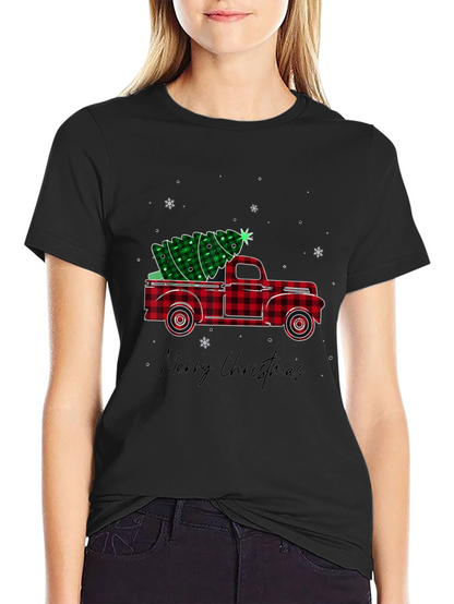 Merry Christmas Truck T-Shirt