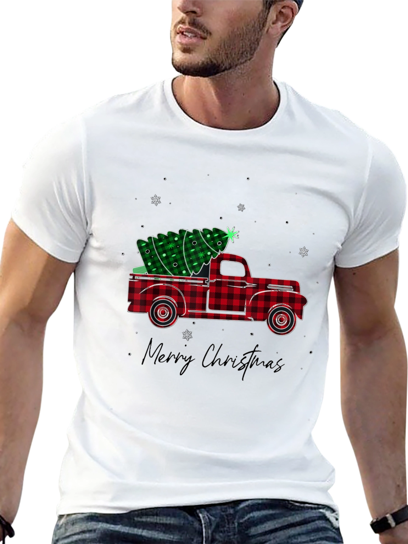 Merry Christmas Truck T-Shirt