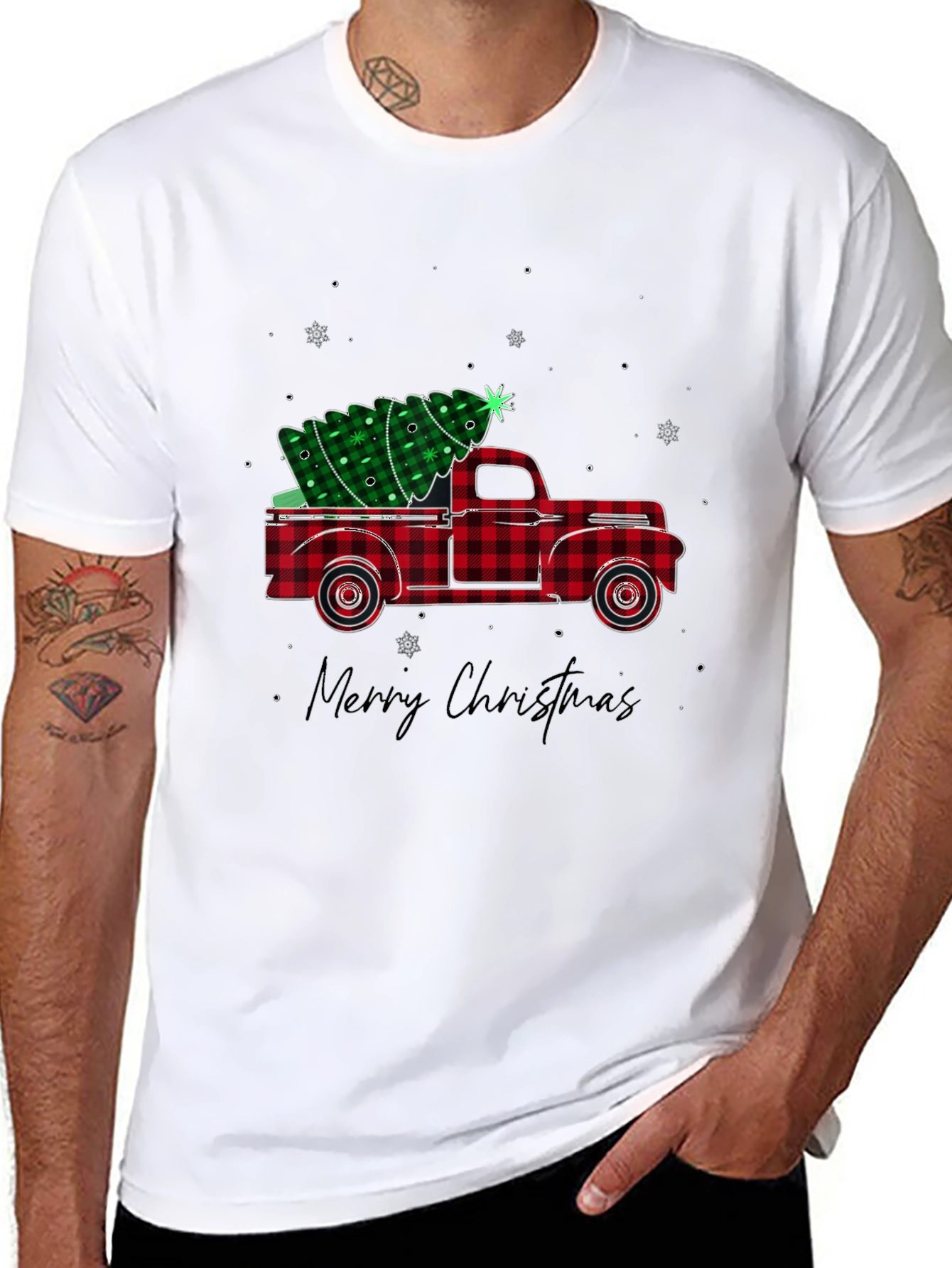 Merry Christmas Truck T-Shirt
