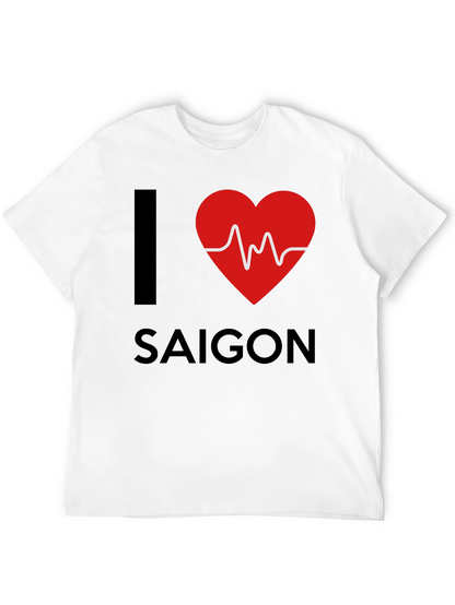 I Heart Saigon Mens Black T-Shirt