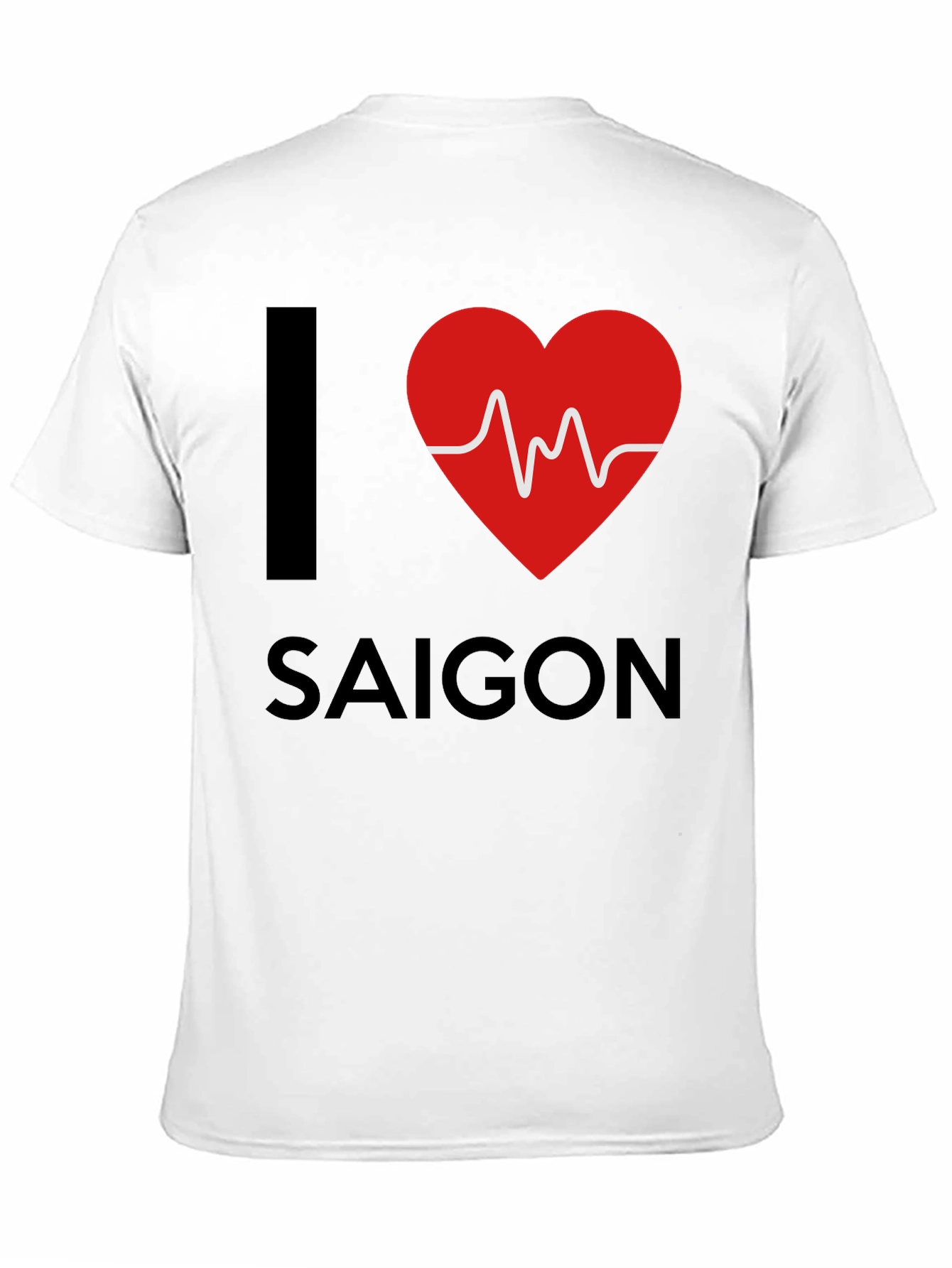 I Heart Saigon Mens Black T-Shirt